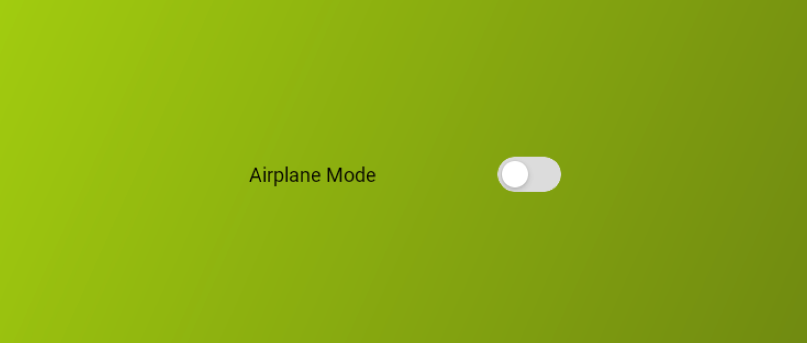 Toggle Switch Preview